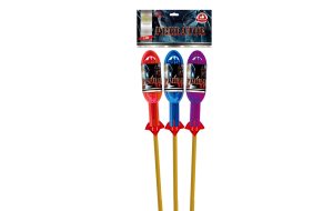 3 huge rockets