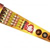 A pack of rockets of two sizes