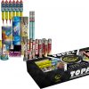 A superb mixture of roman candles fountains and barrages