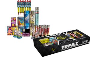 A superb mixture of roman candles fountains and barrages