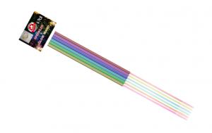 A sparkler and glow wand combined