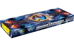 An ideal family selection of roman candles, barrages, fountains and rockets