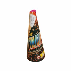 Fountain Firing Vivid Multicolour Stars up to 5 metres high over a duration of 50 seconds