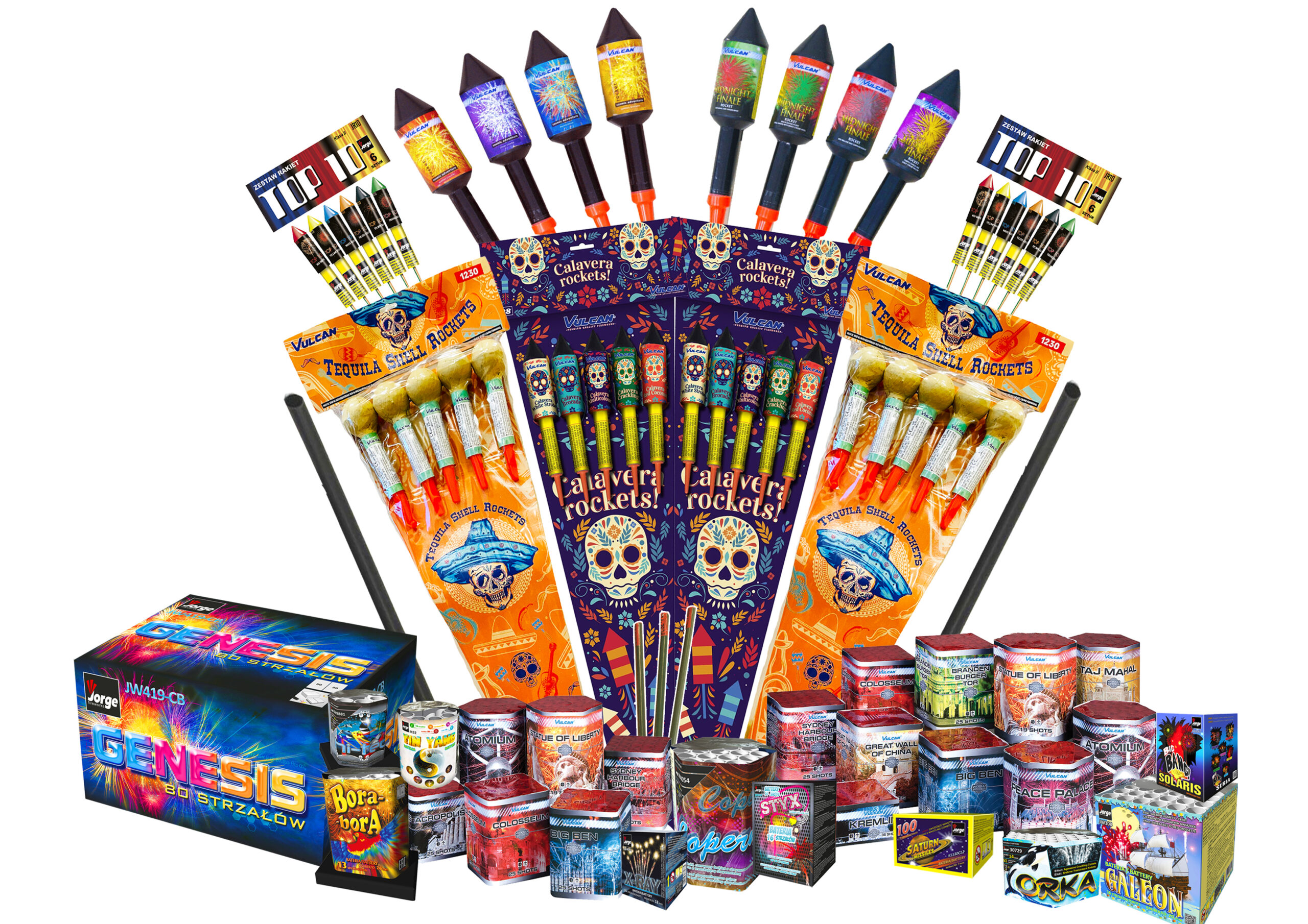 Pioneer Display Pack Fireworks for Sale Explosive firework
